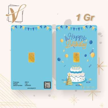 StarGold Logam Mulia Series Birthday 2 1 Gram