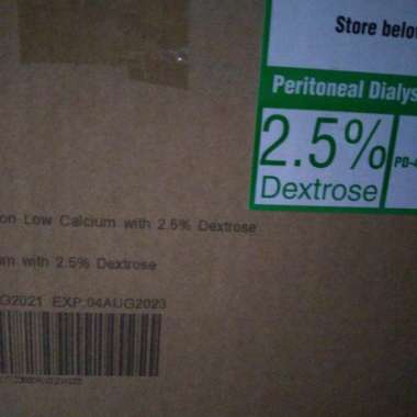 Baxter Cairan Dianeal CAPD 1,5 dan 2,5 Multicolor