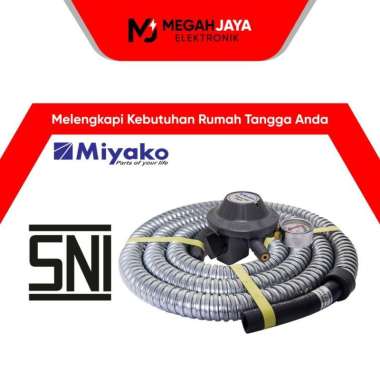 MIYAKO SELANG GAS + REGULATOR RMS-106 M/ RMS 106M (GARANSI RESMI)