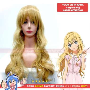 Wig Cosplay Anime Your Lie In April : Kaori Miyazono Shigatsu Kimi Uso