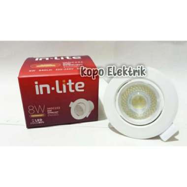 Inlite Downlight LED Spotlight / Lampu Sorot LED 8Watt INDC232 Putih