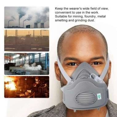 Masker Polusi Anti Debu Dust PM2.5 - 8005