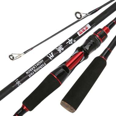 KBW Joran Pancing Straight Handle 2 Segments - KBW01 - Black 2,1 Meter