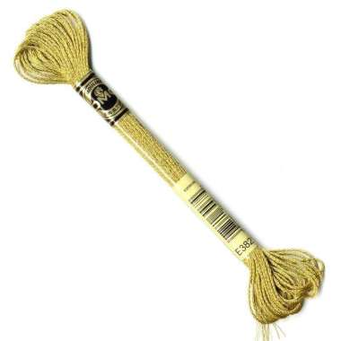 Benang DMC Light Effects Art 317 - E3821 - Straw Metallic