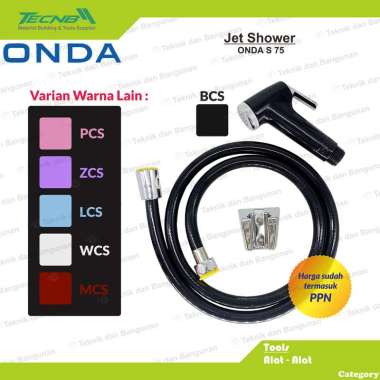 Jet Shower Cebok Bidet Onda S 75 Maroon (MCS)