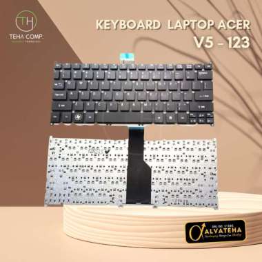 Keyboard Acer V5 123 Laptop Aspire One 725 726 V5-123 V5-171 V5-131 Hitam