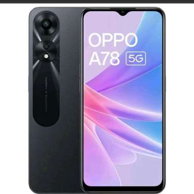Oppo A78 5G 8/128Gb Garansi resmi black