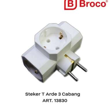 Steker / Colokan T Arde Broco / Cabang 3 Multi