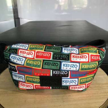 KENZO Logo Labels Waist Bag Multicolor