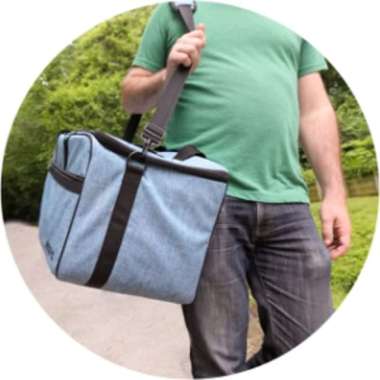 Board Game Bags Sky Blue