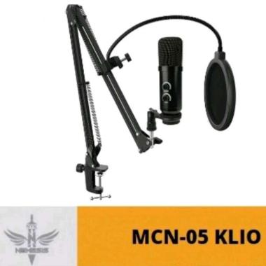 NYK Nemesis MCN-05 KLIO / MCN-05 Klio Condenser Microphone - Hitam