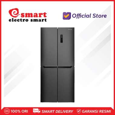 [ PROMO CUCI GUDANG ] MODENA ARGENTO - RF 4540 S Kulkas Side By Side