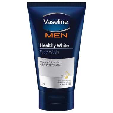 VASELINE MEN FACE WASH HLTHY WHITE 100GR