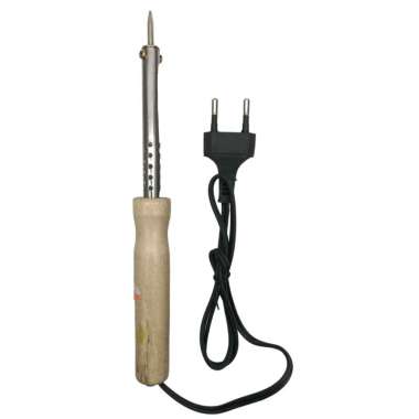 Solder Listrik ATN 40 Watt Solder Gagang Kayu Gagang PVC ATN 40 Watt gagang kayu