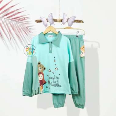 JOLA JOLY HOMEWEAR STELAN SET BAJU ANAK PREMPUAN ISLAMI MUSLIM 6 8 TH Multicolor