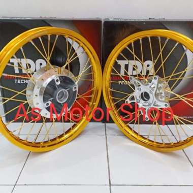 VELG SET MEREK TDR 140 - 160 X 17 CB150R CBR150R NEW MEGAPRO MONO Multicolor
