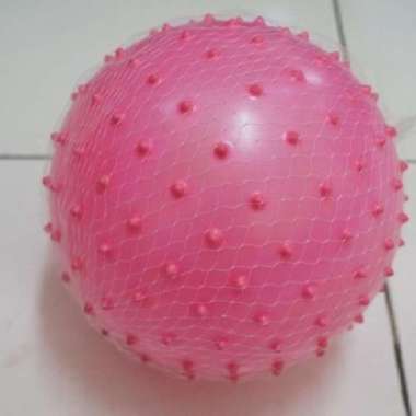 Bola Duri Mainan Murah Grosir Bola Mainan Anak Merah Muda