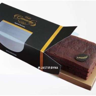 BROWNIES KUKUS AMANDA BANDUNG GANACHE