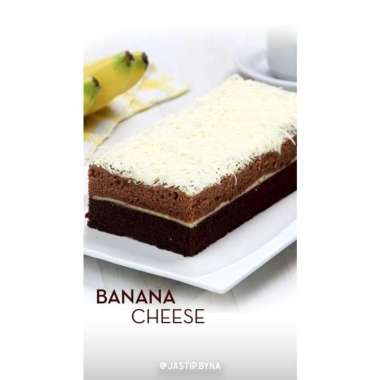 BROWNIES KUKUS AMANDA BANDUNG BANANA CHEESE