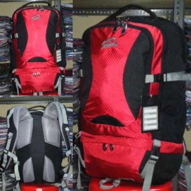 Semi Carrier Bodypack Tas Sioux 2109 LtP Red Multi Laptop Asli No Kw