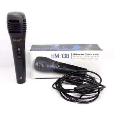 Microphone Homic HM-138 Mic Mikrofon Kabel