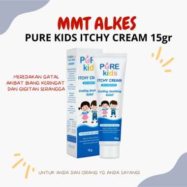 Pure Kids Itchy Cream 15 Gram Pereda Gatal dan Biang Keringat Anak
