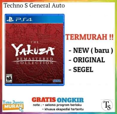 PS4 Yakuza Remastered Collection - Kaset Yakuza Remastered Collection