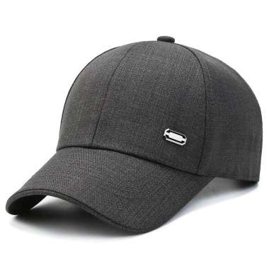 Baseball cap : CELCIUS - Topi Baseball Topi Pria Topi Wanita DARK GRAY