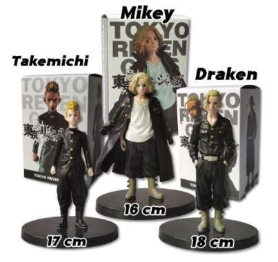 FIGURE TOKYO REVENGERS MIKEY DRAKEN TAKEMICHI TOUMAN ACTION FIGURE - FORYOU SHOP1234 Mikey