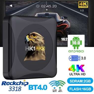 Android TV Box HK1 R1 RBOX Mini 2/16GB 5G WiFi Bluetooth 4.0 USB 3.0 Multicolor
