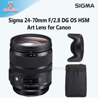 SIGMA 24-70MM F/2.8 DG OS HSM ART LENS FOR CANON / NIKON F / SIGMA FOR NIKON F