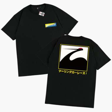 KRMK Kaos T Shirt Racing SPOON SPORTS Kaos Otomotif V1 HITAM M