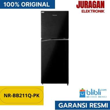 Kulkas Panasonic 2 Pintu NR-BB211Q-PK Inverter Prime Fresh 211L