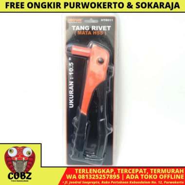 10.5 IN / HIOSHI Tang Hand Riveter Tembakan Paku Keling Aluminium