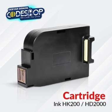 Kassen Cartridge Handheld Inkjet Printer HD-2000 HD2000 Tinta Hitam by Codeshop