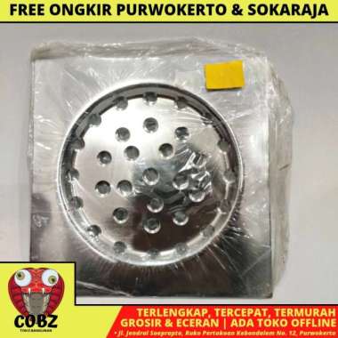 SARINGAN GOT FLOOR DRAIN PLAT STAINLESS BULAT