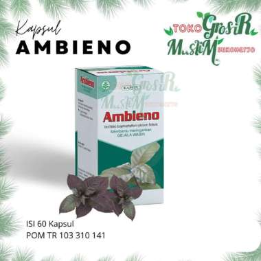 Jual Ambeclear Herbal Kapsul Daun Ungu 50 Kapsul Bantu
