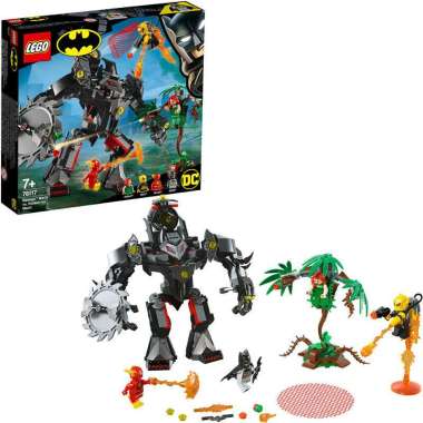 LEGO DC Superheroes - 76117 Batman Mech vs Poison Ivy Set Building Kid Toy Comics Movie The Flash Su