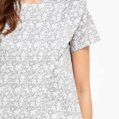 Sophistix Marni Blouse in Grey Print Grey, L