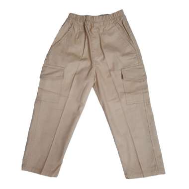 PLEU Celana Panjang Canvas Cargo Celana Panjang Anak Laki-laki 3 tahun