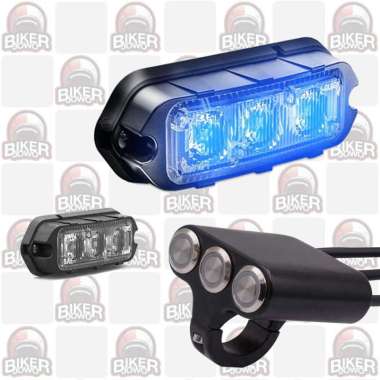 Lampu Feniex Cobra T3 Strobe Strobo Siren Sirene Lamp Moge - Putih 1 LAMPU