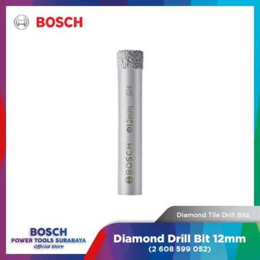 Mata Bor Granit & Keramik Bosch Diamond Tile Drill Bit 12mm