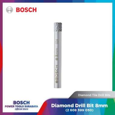Mata Bor Granit & Keramik Bosch Diamond Tile Drill Bit 8mm