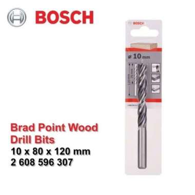 Mata Bor Kayu Bosch 10mm Brad Point Wood Drill Bit