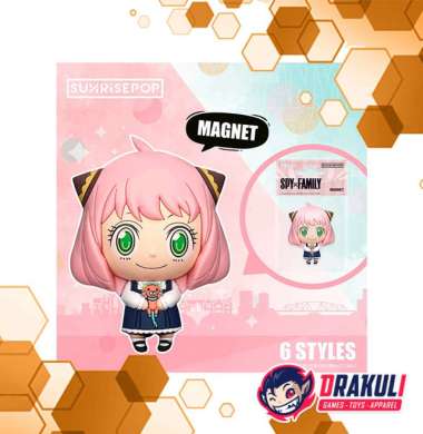 Sunrisepop Spy x Family 3D Foam Magnet - Anya Forger Family Look