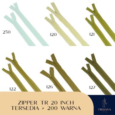 Trijaya Resleting / Zipper Jepang TR - 20 Inch Varian 2 Per Lusin