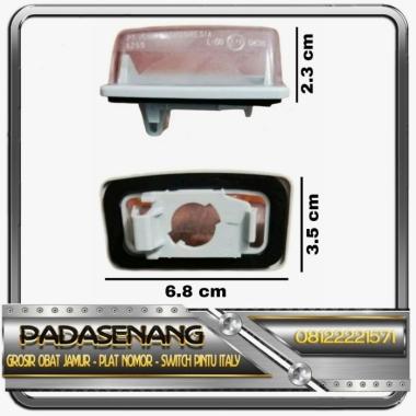 Cassing Rumah Lampu Plat Nomor/ Cassing Plat Nomor/ Lampu Plat Nomor Multicolor