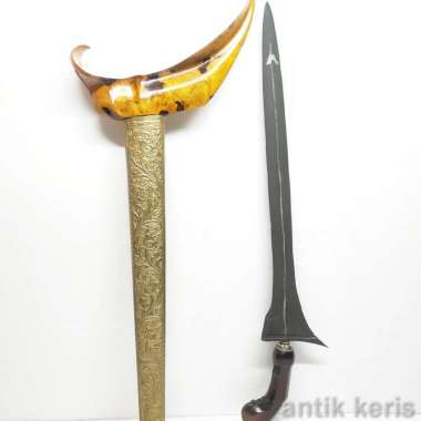Keris Pusaka Sepuh Tilam Upih Pamor Satrio Pinayungan Rangka Timoho