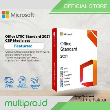 Microsoft Office LTSC Standard 2021 Medialess CSP