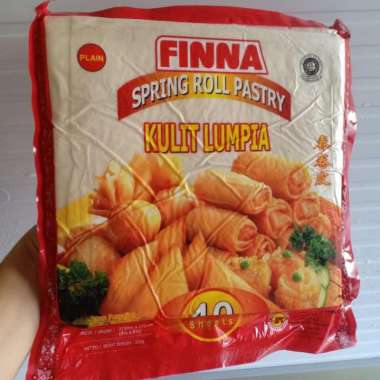 Kulit Lumpia Finna 21,5 cm x 21,5 cm 40 lembar 550 gram
